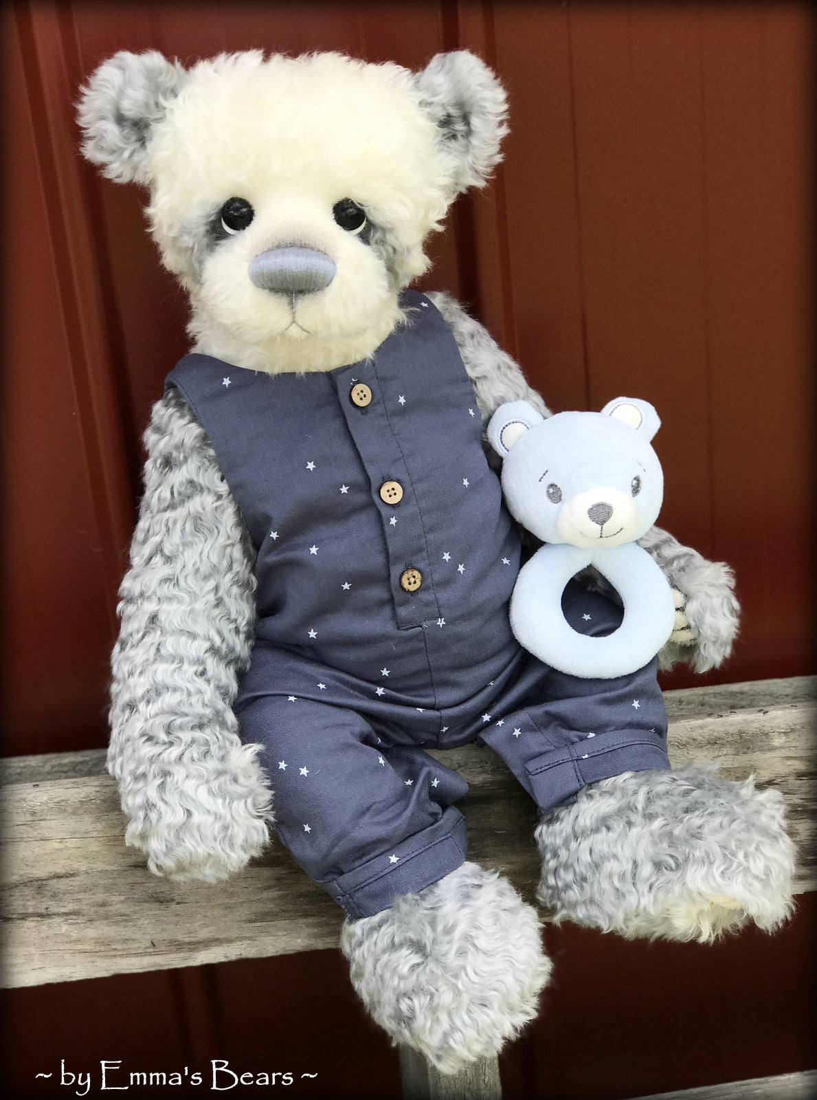 Bailee Tobias - 22in MOHAIR Artist toddler style Bear by Emmas Bears - OOAK