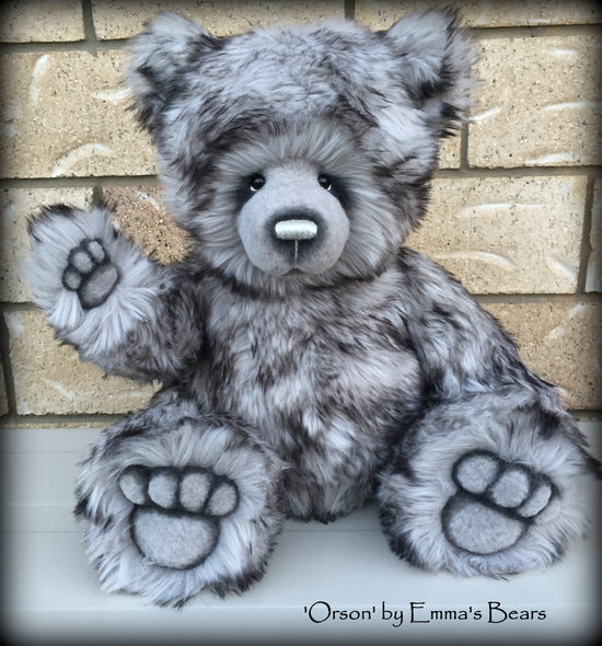 Orson - 18in Faux Fur Artist Bear by Emmas Bears - OOAK