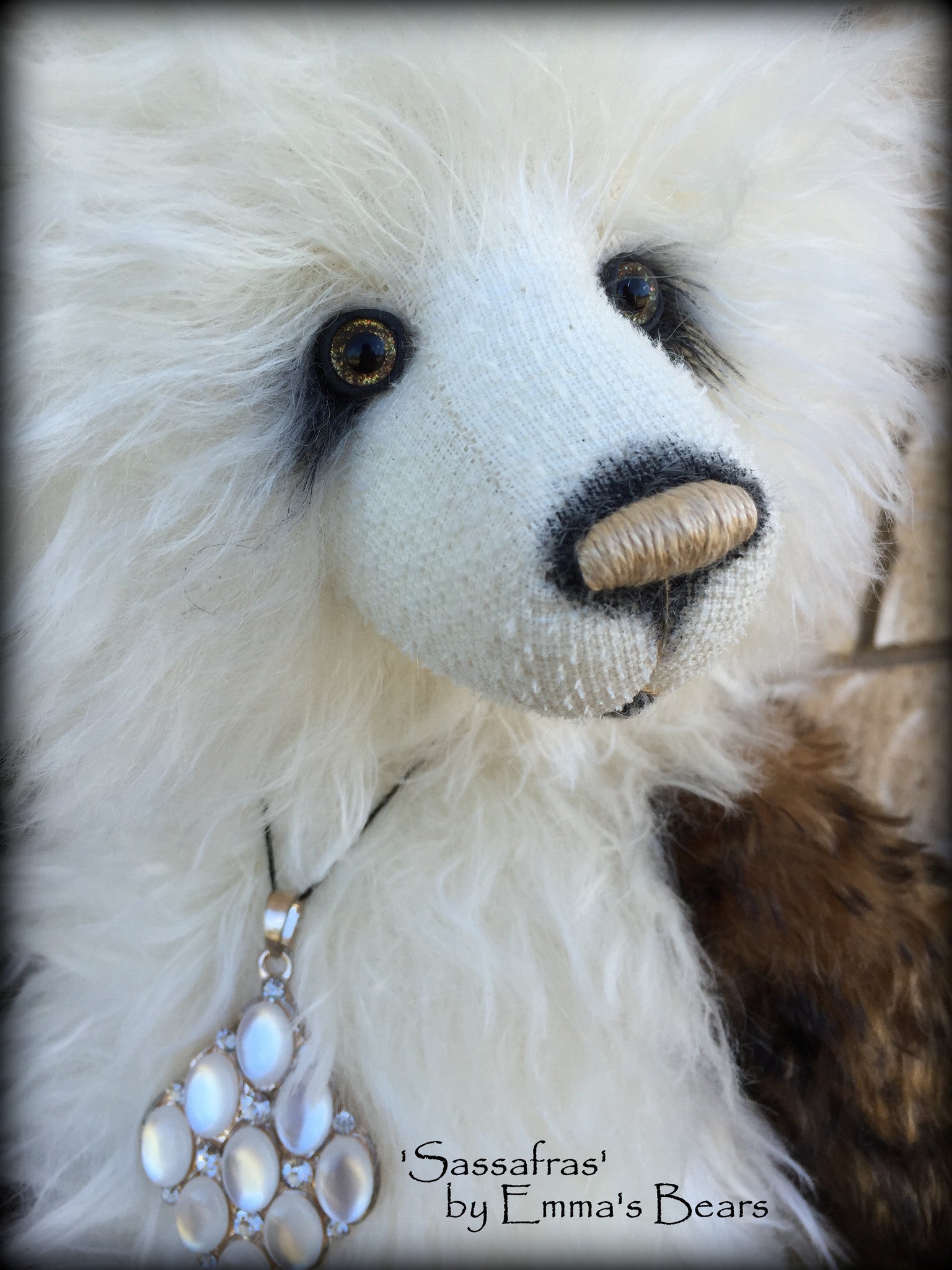 Sassafras - 19in MOHAIR Artist Bear by Emmas Bears - OOAK