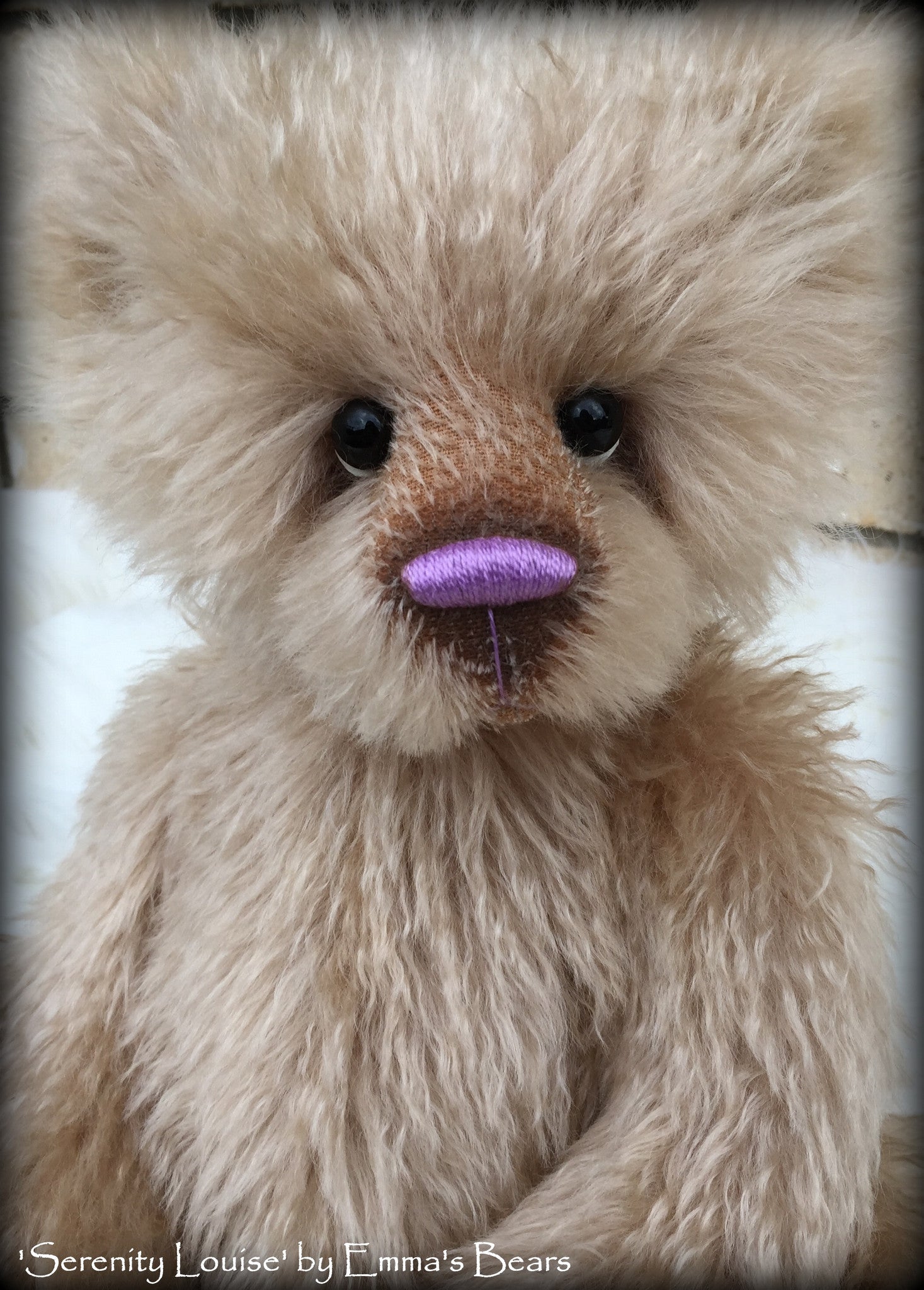 Serenity Louise - 21in MOHAIR Artist toddler style Bear by Emmas Bears - OOAK